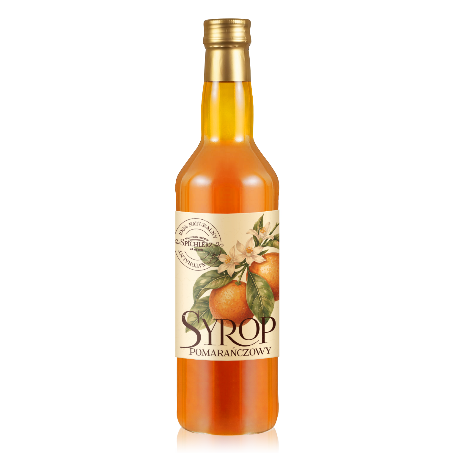 Syrop pomarańczowy 700ml